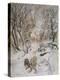 Wind in Willows, Rat Snow-Arthur Rackham-Premier Image Canvas