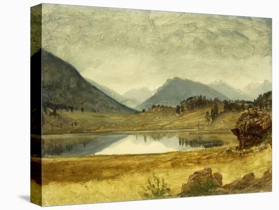 Wind River Country-Albert Bierstadt-Premier Image Canvas