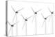 Wind Turbines, Artwork-Sigrid Gombert-Premier Image Canvas