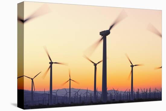 Wind Turbines near Palm Springs.-Jon Hicks-Premier Image Canvas