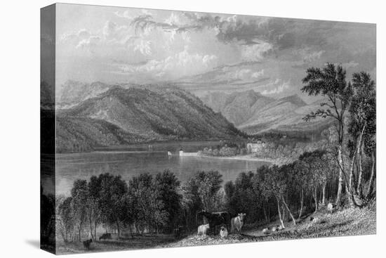 Windermere, Lake District-Thomas Allom-Stretched Canvas