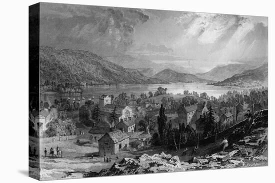 Windermere, Lake District-Thomas Allom-Stretched Canvas
