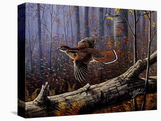 Windfall Glider - Ruffed Grouse-Wilhelm Goebel-Premier Image Canvas