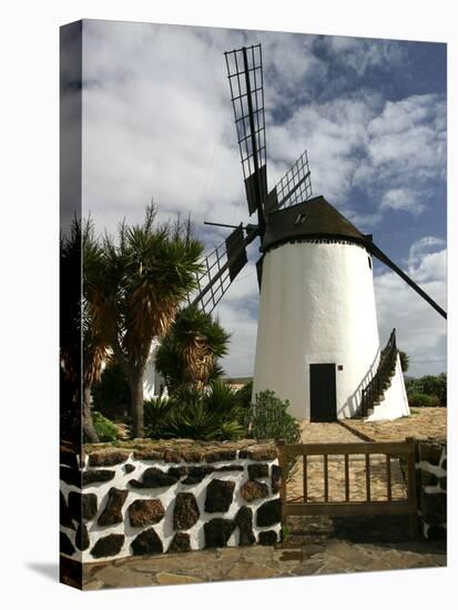 Windmill, Antigua, Fuerteventura, Canary Islands-Peter Thompson-Premier Image Canvas