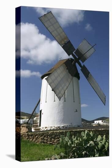 Windmill, Fuerteventura, Canary Islands-Peter Thompson-Premier Image Canvas