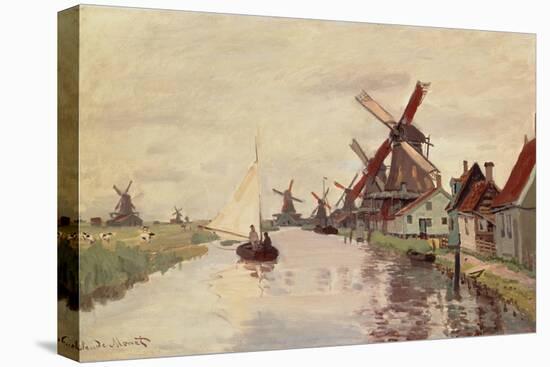 Windmill in Holland, 1871-Claude Monet-Premier Image Canvas