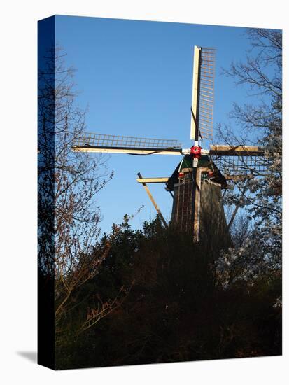 Windmill in Keukenhof Gardens, Lisse, Holland-Anna Miller-Premier Image Canvas