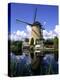 Windmill in Kinderdijk, Holland-Michael DeFreitas-Premier Image Canvas