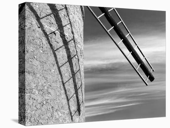 Windmill Near Saint Saturnin-Les-Apt, Provence, France-Nadia Isakova-Premier Image Canvas