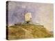 Windmill on a Hill, 19th Century-John Sell Cotman-Premier Image Canvas
