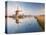 Windmills at Kinderdijk, Near Rotterdam, Holland, the Netherlands-Gary Cook-Premier Image Canvas