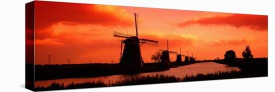 Windmills Holland Netherlands-null-Premier Image Canvas