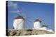 Windmills, Mykonos Town, Mykonos Island, Cyclades Group, Greek Islands, Greece-Richard Maschmeyer-Premier Image Canvas