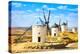 Windmills of Don Quixote in Consuegra. Castile La Mancha, Spain-stevanzz-Premier Image Canvas