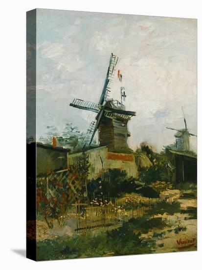 Windmills on Montmartre-Vincent van Gogh-Premier Image Canvas