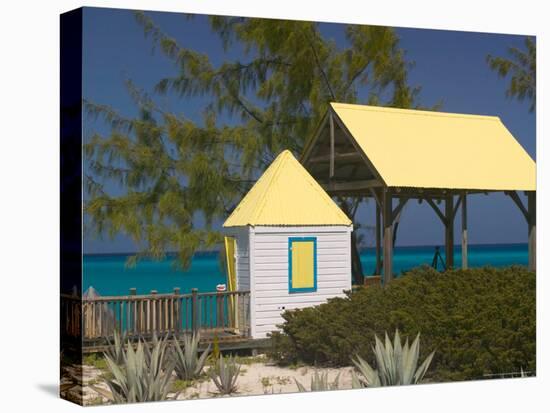 Windmills Plantation Beach House, Salt Cay Island, Turks and Caicos, Caribbean-Walter Bibikow-Premier Image Canvas