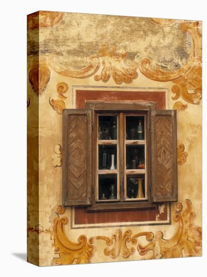 Window Detail, Bardejov, Saris Region, East Slovakia-Walter Bibikow-Premier Image Canvas