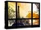 Window View, Special Series, Eiffel Tower at Sunset, Paris, France, Europe-Philippe Hugonnard-Premier Image Canvas