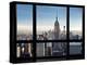 Window View, Special Series, Empire State Building, Manhattan, New York, United States-Philippe Hugonnard-Premier Image Canvas