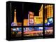 Window View, Special Series, Strip, Resort Casinos Hotels, Las Vegas, Nevada, United States-Philippe Hugonnard-Premier Image Canvas