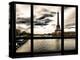 Window View, Special Series, the Eiffel Tower and Seine River Views, Paris, France, Europe-Philippe Hugonnard-Premier Image Canvas