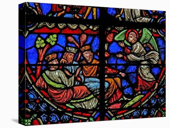 Window W3 Depicting the Magi are Warned in a Dream-null-Premier Image Canvas