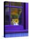 Window with Sunflowers in Vase-Steve Terrill-Premier Image Canvas