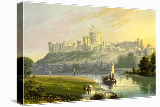 Windsor Castle, Berkshire, the Royal Residence, C1880-AF Lydon-Premier Image Canvas