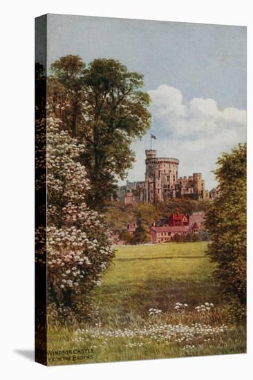 Windsor Castle from the Brocks-Alfred Robert Quinton-Premier Image Canvas