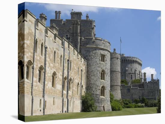 Windsor Castle, Windsor, Berkshire, England, United Kingdom, Europe-Ethel Davies-Premier Image Canvas
