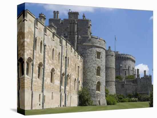 Windsor Castle, Windsor, Berkshire, England, United Kingdom, Europe-Ethel Davies-Premier Image Canvas