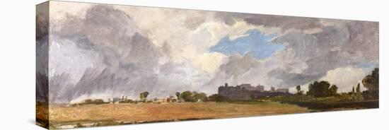 Windsor from Lower Hope-J. M. W. Turner-Stretched Canvas