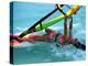 Windsurfing, Aruba, Caribbean-James Kay-Premier Image Canvas