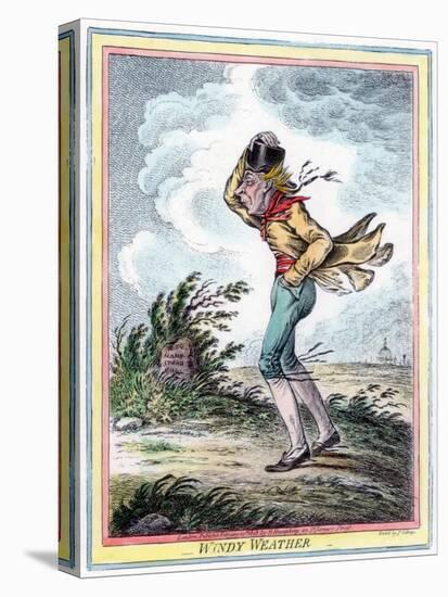 Windy Weather, 1808-James Gillray-Premier Image Canvas