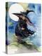 Windy Witch Halloween-sylvia pimental-Stretched Canvas