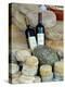 Wine and Cheese at Open-Air Market, Lake Maggiore, Arona, Italy-Lisa S. Engelbrecht-Premier Image Canvas