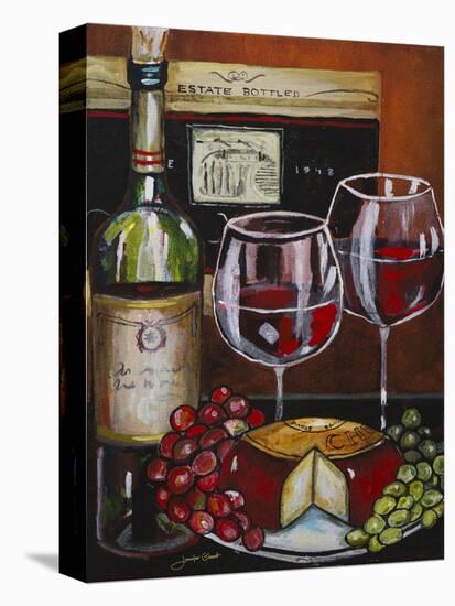 Wine and Cheese III-Jennifer Garant-Premier Image Canvas