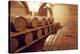 Wine Barrels-Acosta-Stretched Canvas