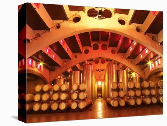 Wine Cellar at Raimat, Costers Del Segre, Catalonia, Catalunya, Spain-Per Karlsson-Premier Image Canvas