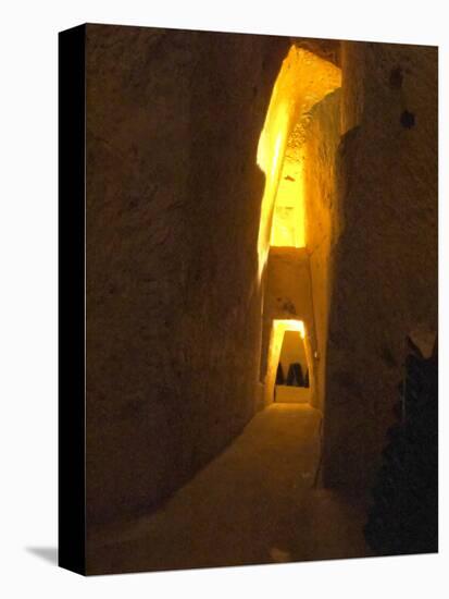 Wine Cellar, Old Chalk Quarry, Champagne Ruinart, Reims, Marne, Ardennes, France-Per Karlsson-Premier Image Canvas