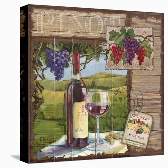 Wine Country Collage II-Paul Brent-Stretched Canvas