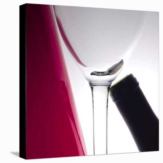 Wine Curves VI-Monika Burkhart-Premier Image Canvas