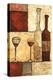 Wine for Two-Bagnato Judi-Stretched Canvas