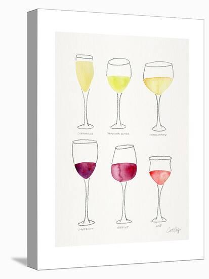 Wine Glasses-Cat Coquillette-Premier Image Canvas