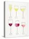 Wine Glasses-Cat Coquillette-Premier Image Canvas