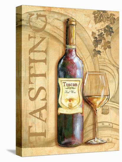 Wine II-Gregory Gorham-Stretched Canvas