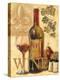 Wine III-Gregory Gorham-Stretched Canvas