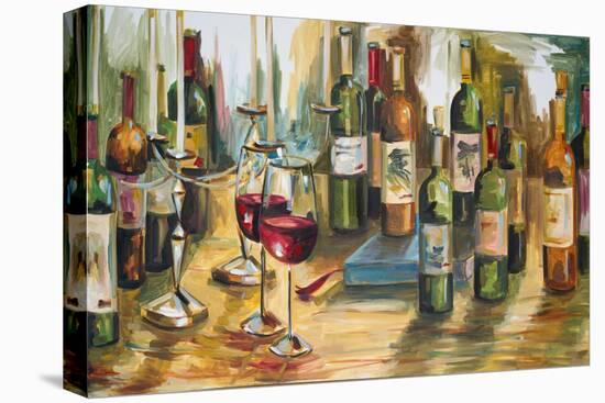 Wine Room-Heather A. French-Roussia-Stretched Canvas