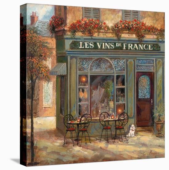 Wine Shop-Ruane Manning-Stretched Canvas