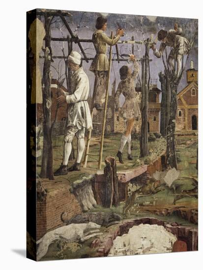 Winemakers at Work, Scenes from Month of March, Ca 1470-Francesco del Cossa-Premier Image Canvas